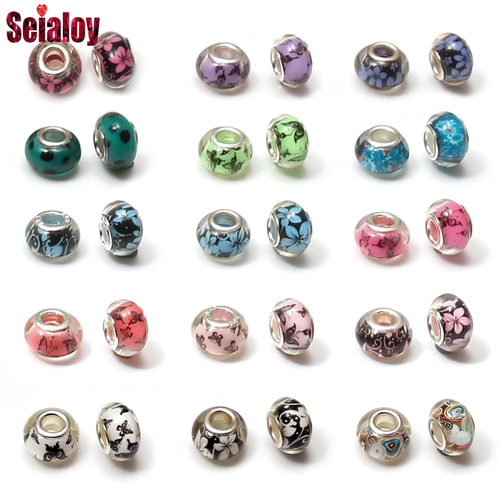 2Pcs/lot Butterfly Flower Night Starry Acrylic Crystal Beads DIY Pandora Bracelets Accessories beads Bangles Charms Jewelry Gift
2Pcs/lot Butterfly Flower Night Starry Acrylic Crystal Beads DIY Pandora Bracelets Accessories beads Bangles Charms Jewelry Gift