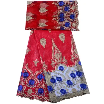 2018 Latest African Lace Fabric Guinea Bazin Getzner Hot Sale in Red High Quality African Bazin Lace Fabric 1293
2018 Latest African Lace Fabric Guinea Bazin Getzner Hot Sale in Red High Quality African Bazin Lace Fabric 1293