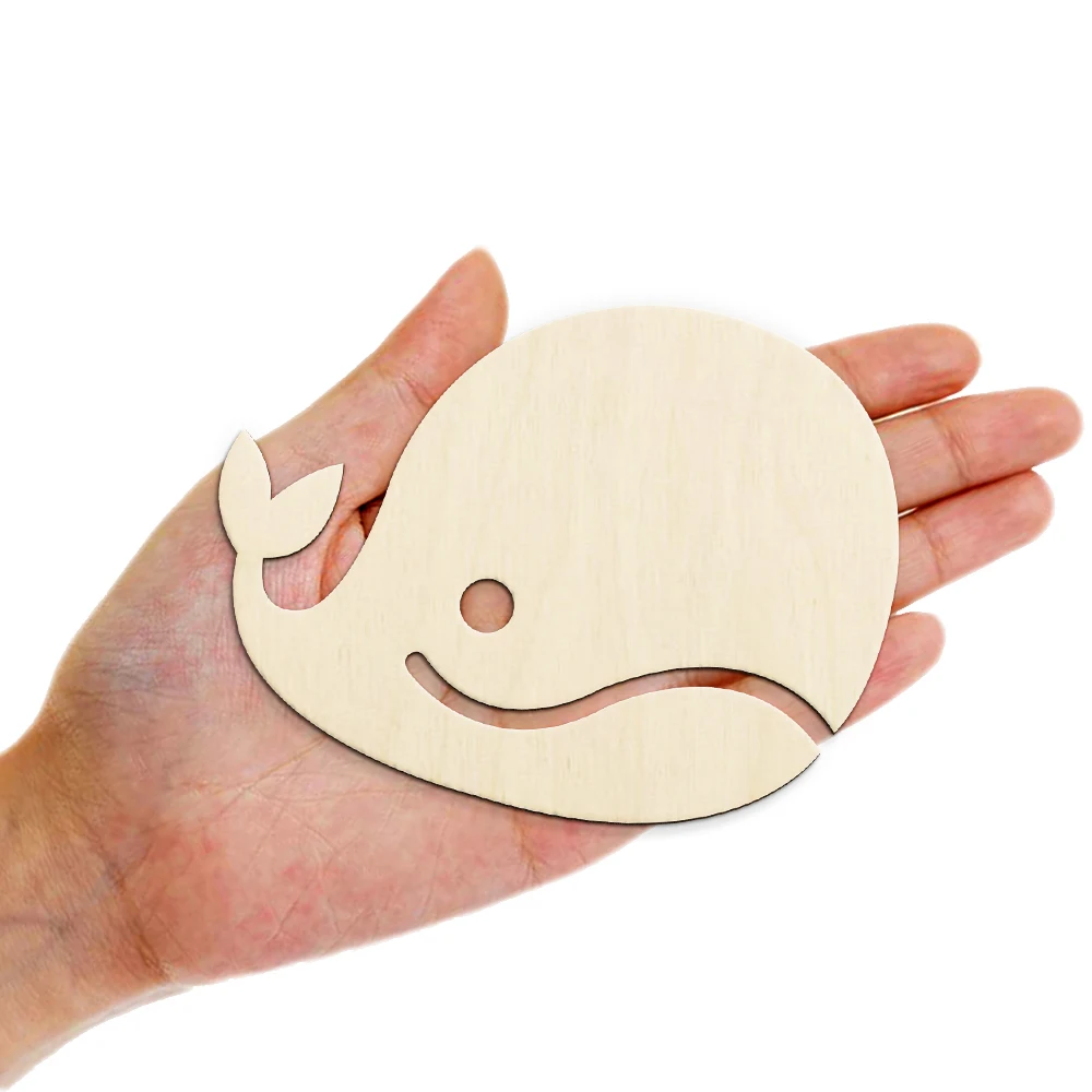 10pcs Laser Cut Wooden Whale Shape Embellishment Sea Animals DIY Craft Decoration Wood Whale Laser Cut Tags Decor Kids Gift
10pcs Laser Cut Wooden Whale Shape Embellishment Sea Animals DIY Craft Decoration Wood Whale Laser Cut Tags Decor Kids Gift