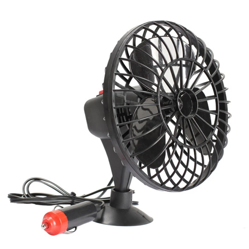 12/24V Portable Car Cooling Fan Auto Mini Cooler Cigarette Lighter Charger with Suction Cup Ventilador Coche for Caravan Black
12/24V Portable Car Cooling Fan Auto Mini Cooler Cigarette Lighter Charger with Suction Cup Ventilador Coche for Caravan Black
