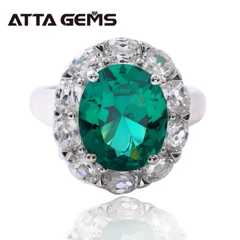Emerald Silver Rings for Women Classic Style Created Nano Emerald Rings Sterling Silver Women's Fine Jewelry Birthday Gifts
Emerald Silver Rings for Women Classic Style Created Nano Emerald Rings Sterling Silver Women's Fine Jewelry Birthday Gifts