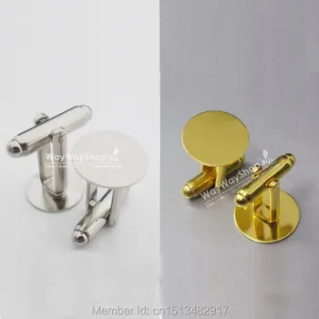 100 pcs 12mm Pad Metal CuffLink Blank Plated CUFF LINKS Blank Nickle Gold choice
100 pcs 12mm Pad Metal CuffLink Blank Plated CUFF LINKS Blank Nickle Gold choice