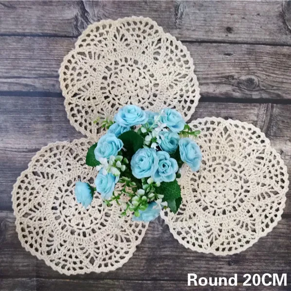 20CM Round Modern Lace Table Mat Christmas Placemat Wedding Dining Doilies Coffee Mug Mat Cup Pad Home Kitchen Decor
20CM Round Modern Lace Table Mat Christmas Placemat Wedding Dining Doilies Coffee Mug Mat Cup Pad Home Kitchen Decor
