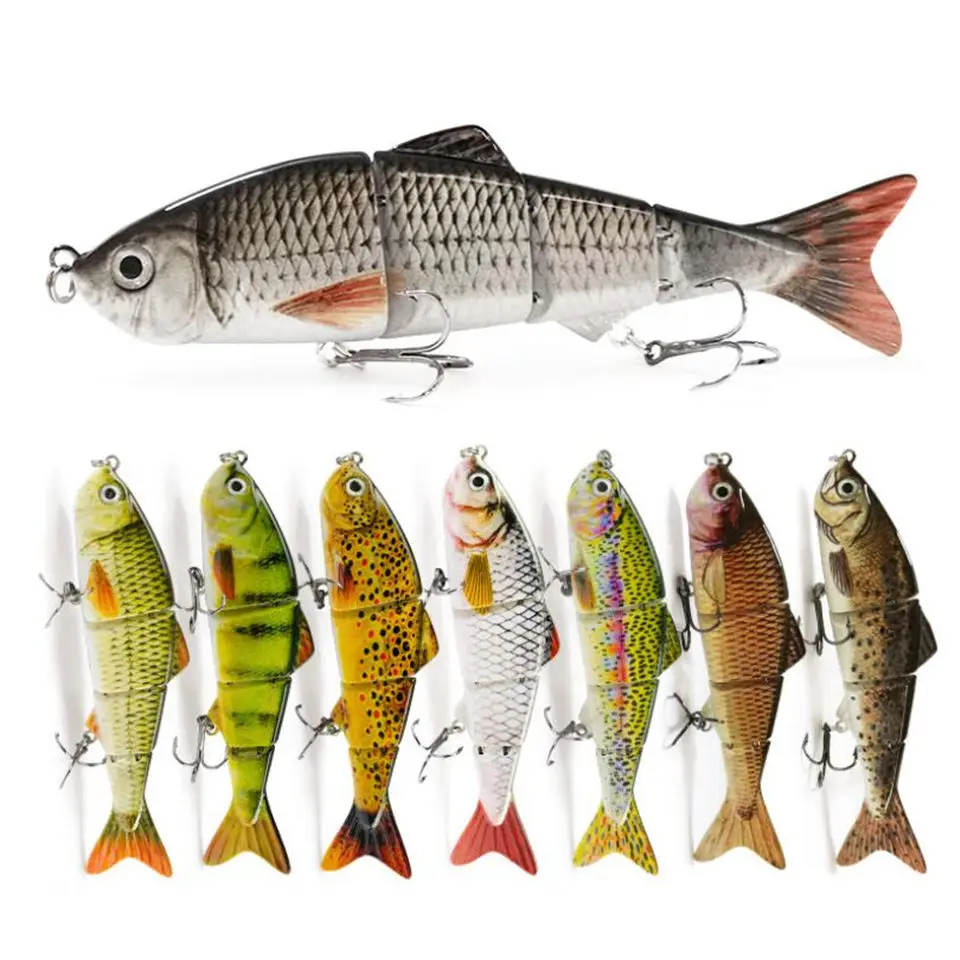 12CM 16.5G fishing Lure Sinking Wobblers 4 Multi Jointed Swimbait Artificial Hard Baits Pike 3D Eyes Emulation Enticement
12CM 16.5G fishing Lure Sinking Wobblers 4 Multi Jointed Swimbait Artificial Hard Baits Pike 3D Eyes Emulation Enticement