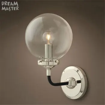 Industrial Wall Sconce, Loft Retro Wall Lamp Vintage Fixtures With globe Glass Lampshade Lamparas De Pared Arandelas lighting
Industrial Wall Sconce, Loft Retro Wall Lamp Vintage Fixtures With globe Glass Lampshade Lamparas De Pared Arandelas lighting