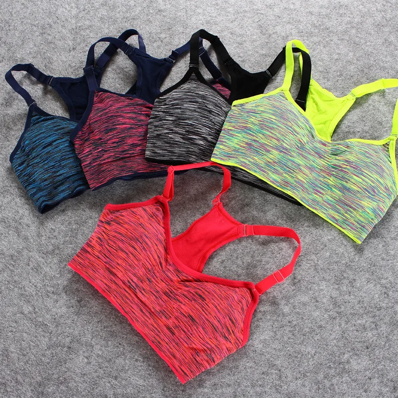 Women Sport Bras Shockproof Padded Wire Free Yoga Bra Gym Push Up Tops Running Underwear Fitness Adjustable Belt Short Tank Vest
Women Sport Bras Shockproof Padded Wire Free Yoga Bra Gym Push Up Tops Running Underwear Fitness Adjustable Belt Short Tank Vest