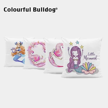 Charming Colorful Mermaid Cushion Covers Cute Jellyfish Sea Turtle Throw Pillow Colorful Wing Home Decorate Velvet Cover Cushion
Charming Colorful Mermaid Cushion Covers Cute Jellyfish Sea Turtle Throw Pillow Colorful Wing Home Decorate Velvet Cover Cushion