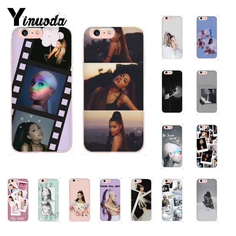 Yinuoda Ariana grande TPU Soft Rubber Phone Cover for iPhone X XS MAX 6 6s 7 7plus 8 8Plus 5 5S SE XR 10 11 11pro 11promax
Yinuoda Ariana grande TPU Soft Rubber Phone Cover for iPhone X XS MAX 6 6s 7 7plus 8 8Plus 5 5S SE XR 10 11 11pro 11promax