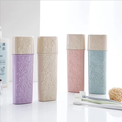 Portable Carved Solid color Travel Toothpaste Box Case Toothbrush Holder/Cup Razor Storage Box Traveling Bathroom Accessaries CC
Portable Carved Solid color Travel Toothpaste Box Case Toothbrush Holder/Cup Razor Storage Box Traveling Bathroom Accessaries CC