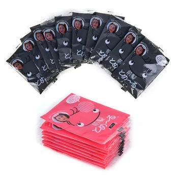 

DHL 100bag 100pair/bag Fashion Bangs Magic Paste Posts Hair Sticker Clip Magic Tape Fringe Hair Bang Patch Stick Headwear