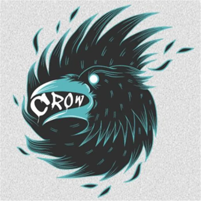 Crow bird Iron on transfers patches for clothes girls 3d stickers for clothing heat transfer thermocollants t-shirt biker patch 
Crow bird Iron on transfers patches for clothes girls 3d stickers for clothing heat transfer thermocollants t-shirt biker patch