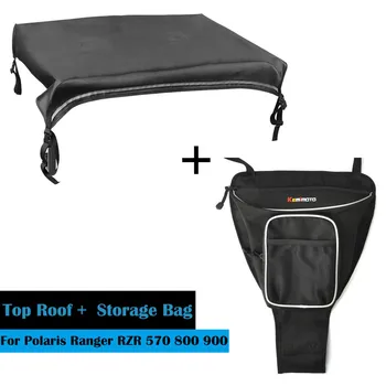 KEMIMOTO Black Soft Top Roof And Front Pack Holder Storage Bag Set UTV For Polaris RZR 570 800 900
KEMIMOTO Black Soft Top Roof And Front Pack Holder Storage Bag Set UTV For Polaris RZR 570 800 900