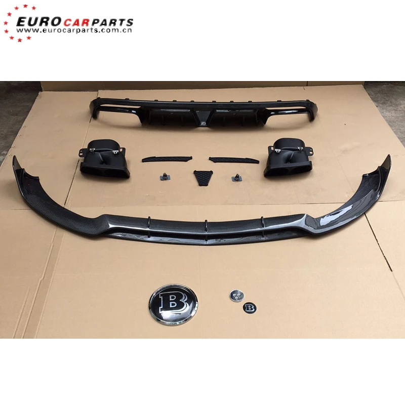 C63 carbon fiber parts fit for W205 C63 to B-style B650 carbon fiber front lip diffuser for C63 front lip+diffuser with exhaust
C63 carbon fiber parts fit for W205 C63 to B-style B650 carbon fiber front lip diffuser for C63 front lip+diffuser with exhaust