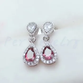 Tourmaline drop earring 0.45ct*2pcs gemstone Free shipping Natrual real tourmaline 925 sterling silver Fine jewelry #T18112108
Tourmaline drop earring 0.45ct*2pcs gemstone Free shipping Natrual real tourmaline 925 sterling silver Fine jewelry #T18112108