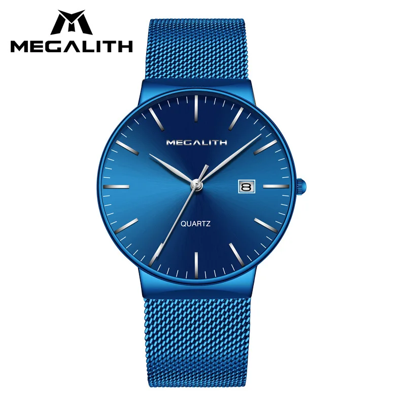 Reloj Hombre 2018 MEGALITH Fashion Simple Waterproof Military Wrist Watches Men Luxury Sport Quartz Watches Men's Halloween Gift
Reloj Hombre 2018 MEGALITH Fashion Simple Waterproof Military Wrist Watches Men Luxury Sport Quartz Watches Men's Halloween Gift