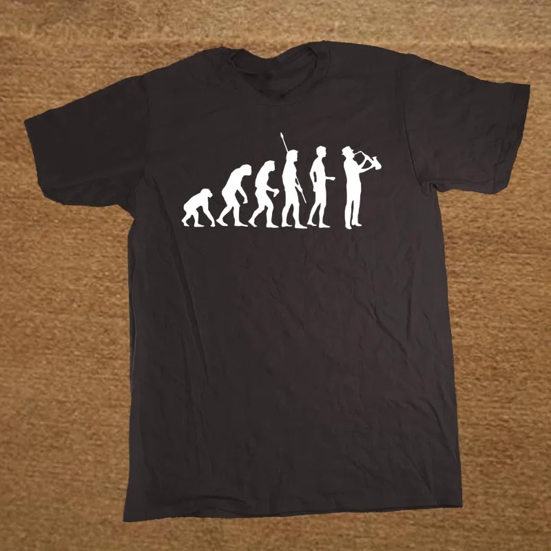 Man T Shirts Evolution Saxophon Cotton Tops Short Sleeve Plus Size T-shirt For Men Tee Shirts Clothes
Man T Shirts Evolution Saxophon Cotton Tops Short Sleeve Plus Size T-shirt For Men Tee Shirts Clothes