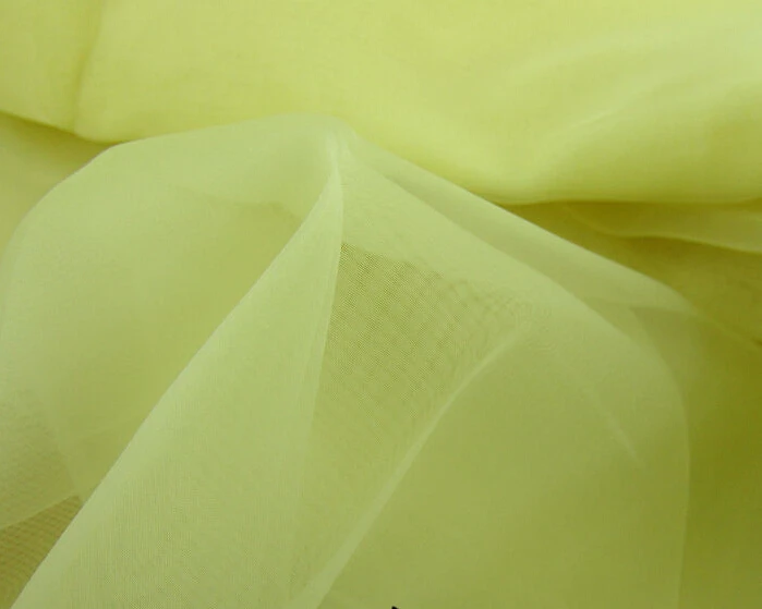 5 meter 150cm 59" width light yellow glass yarn voile fabric tulle wedding dress stage shape materials MM253
5 meter 150cm 59" width light yellow glass yarn voile fabric tulle wedding dress stage shape materials MM253