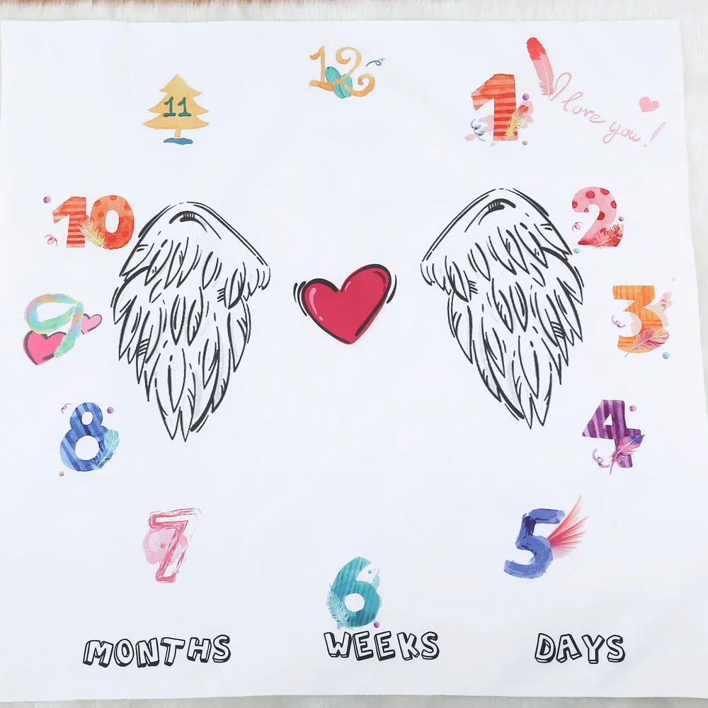 newborns photography baby calendar and numbers wing Blanket Rug baby blankets Babies Photo Props photography fabrics Accessories
newborns photography baby calendar and numbers wing Blanket Rug baby blankets Babies Photo Props photography fabrics Accessories