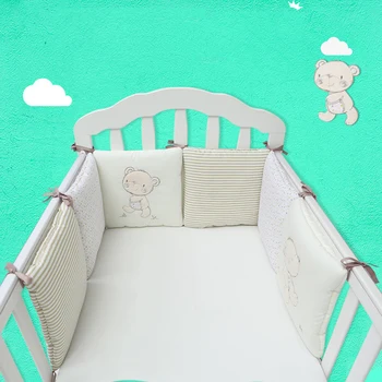 6Pcs/Pack Baby Bed Bumper Infant Bed Cot Bumper Bed Protector Breathable Baby Crib Protector Cushion Toddler Nursery Bedding
6Pcs/Pack Baby Bed Bumper Infant Bed Cot Bumper Bed Protector Breathable Baby Crib Protector Cushion Toddler Nursery Bedding
