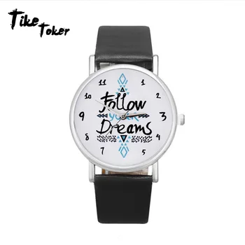Tike Toker,Brand Fashion Follow Your Arrow Watch Women Dress Watch Casual Leather Vintage Bracelet Clock Watch Men's Wristwatch8
Tike Toker,Brand Fashion Follow Your Arrow Watch Women Dress Watch Casual Leather Vintage Bracelet Clock Watch Men's Wristwatch8