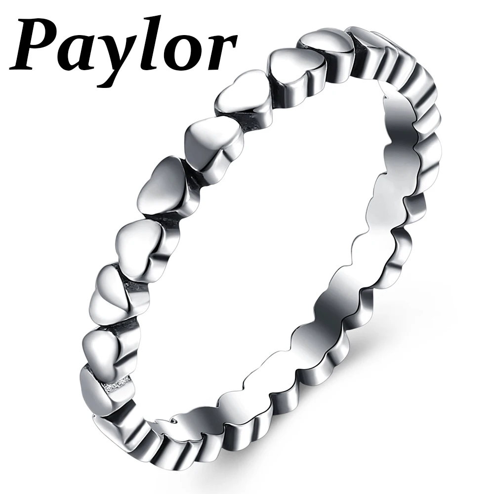 Paylor 2019 Hots Silver Forever Love Heart Finger Ring Original Brand Ring Jewelry Gift For Femme Wedding Best Friend Gifts
Paylor 2019 Hots Silver Forever Love Heart Finger Ring Original Brand Ring Jewelry Gift For Femme Wedding Best Friend Gifts