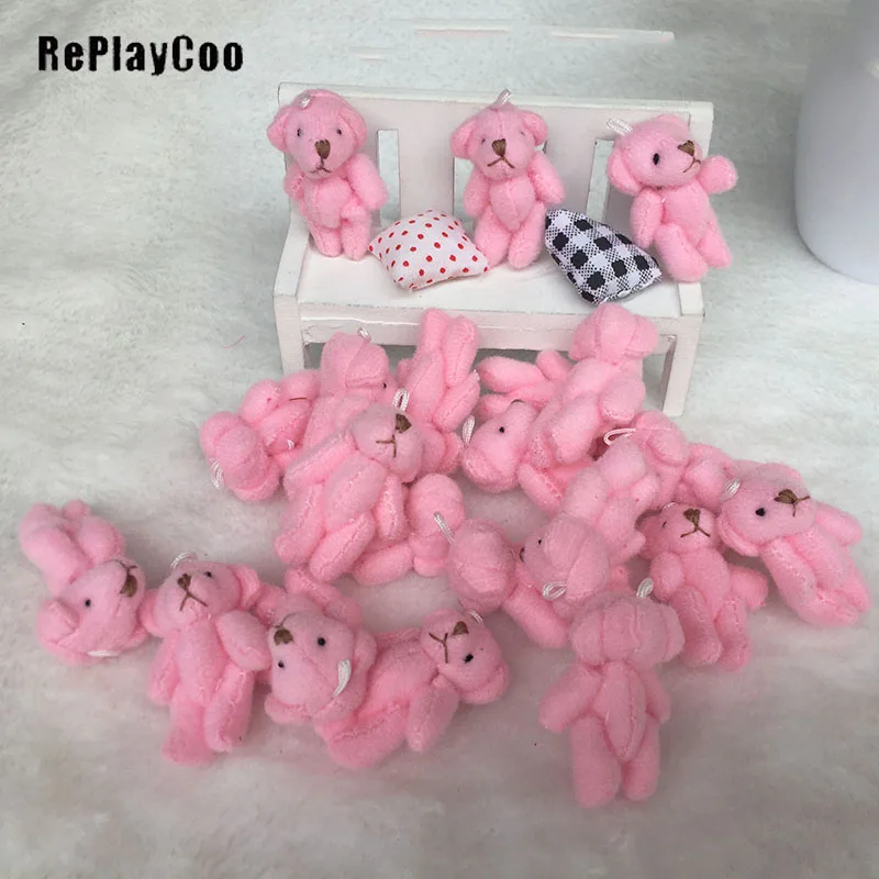 100PCS/Lot Teddy Bear Plush Toys Tedy Bear 4.5CM Soft Toys For Children Kawaii Plush Toy Stuffed Animals Teddy Bear Gifts J10701
100PCS/Lot Teddy Bear Plush Toys Tedy Bear 4.5CM Soft Toys For Children Kawaii Plush Toy Stuffed Animals Teddy Bear Gifts J10701