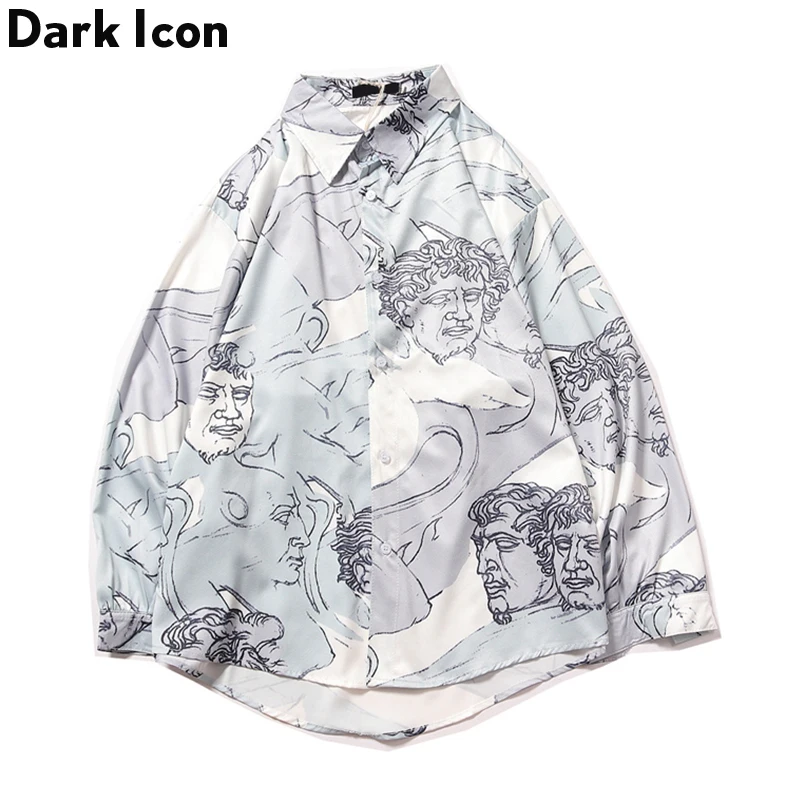 Dark Icon Turn-down Collar Harajuku Style Shirts Long Sleeve Male Autumn Streetwear Vintage Men’s Shirts Loose Shirts For Man
Dark Icon Turn-down Collar Harajuku Style Shirts Long Sleeve Male Autumn Streetwear Vintage Men’s Shirts Loose Shirts For Man