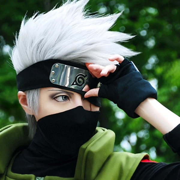 Anime NARUTO Hatake Kakashi Short Silver White Layered Heat Resistant Hair Cosplay Costume Wig
Anime NARUTO Hatake Kakashi Short Silver White Layered Heat Resistant Hair Cosplay Costume Wig