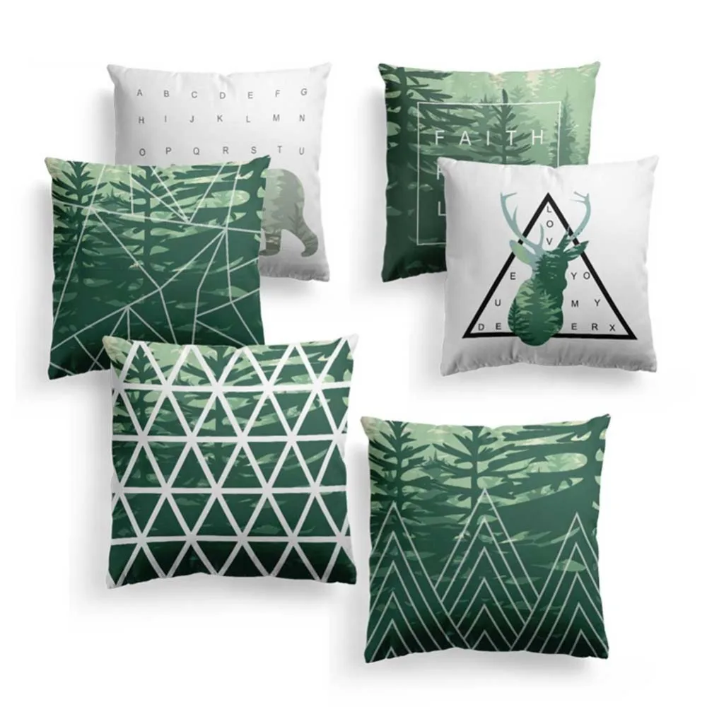Meijuner Cushion Cover Personality Green Geometry Throw Pillowcase Polyester Pillowcase For Hotel Coffee Dining Room Decoration
Meijuner Cushion Cover Personality Green Geometry Throw Pillowcase Polyester Pillowcase For Hotel Coffee Dining Room Decoration
