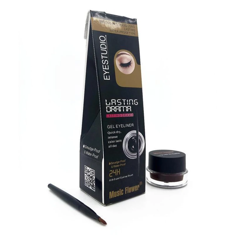 Waterproof Eyeliner Gel Cosmetic Gel Eye Liner with Brush 24 Hours Long-lasting Makeup Tool HS11
Waterproof Eyeliner Gel Cosmetic Gel Eye Liner with Brush 24 Hours Long-lasting Makeup Tool HS11