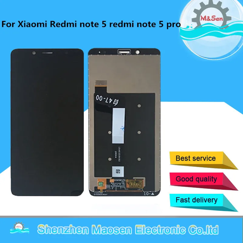Original M&Sen For 5.99" Xiaomi Redmi Note 5 Redmi Note 5 Pro LCD Screen Display+Touch Screen Digitizer For Redmi Note 5 Display
Original M&Sen For 5.99" Xiaomi Redmi Note 5 Redmi Note 5 Pro LCD Screen Display+Touch Screen Digitizer For Redmi Note 5 Display