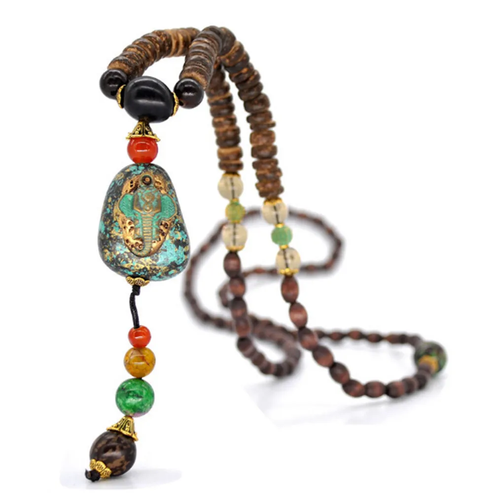 Creative Handmade Long Wood Beads Sweater Chain Ethnic Men or Women Stone Pendant Nepalese Necklace Accessories Gift Wholesale
Creative Handmade Long Wood Beads Sweater Chain Ethnic Men or Women Stone Pendant Nepalese Necklace Accessories Gift Wholesale