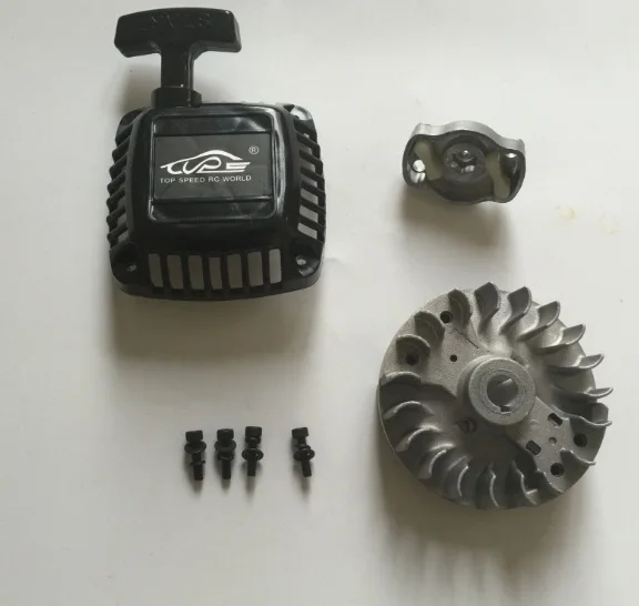 TSRC Pull Starter with flywheel Upgrade Fit 1/5 HPI Baja 5B 5T 5SC TSRC Pull Starter with flywheel Upgrade Fit 1/5 HPI Baja 5B 5T 5SC<br><br>Aliexpress