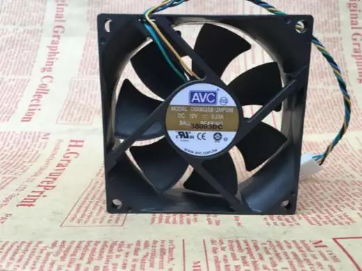 Original AVC 8025 DS08025B12MP088 12V 0.23A two-wire/four-wire temperature control server chassis fan
Original AVC 8025 DS08025B12MP088 12V 0.23A two-wire/four-wire temperature control server chassis fan