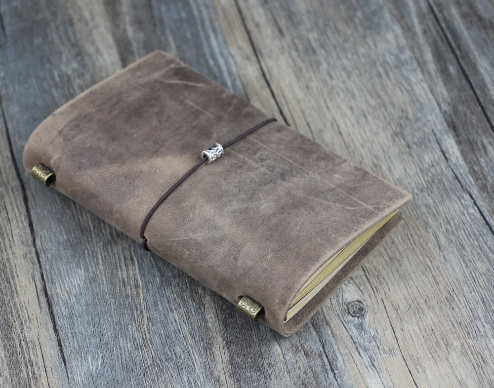 2015 handmade Retro Traveler's note book kraft paper Genuine Leather Cowhide notepad journal D0522
2015 handmade Retro Traveler's note book kraft paper Genuine Leather Cowhide notepad journal D0522