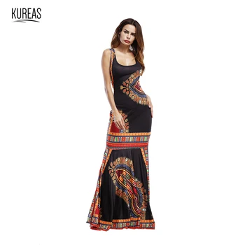 Kureas African Dress for Women Dashiki Summer Mixi Dresses Tribal Sundress Print Vestidos Africa Clothes
Kureas African Dress for Women Dashiki Summer Mixi Dresses Tribal Sundress Print Vestidos Africa Clothes