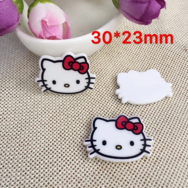 Cartoon patch Hello Kitty Figurine KT cat anna crafts flat back resin acrylic DIY headwear hair accessories 10piece
Cartoon patch Hello Kitty Figurine KT cat anna crafts flat back resin acrylic DIY headwear hair accessories 10piece