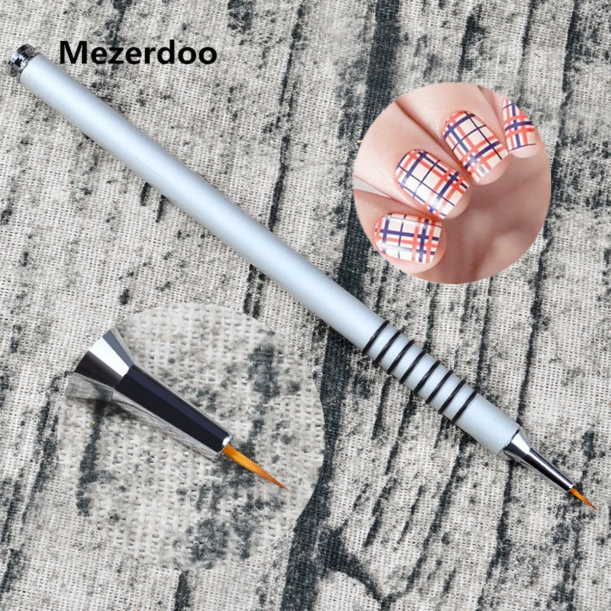 1pc Nail Carved Pen Hook Line Stroke Small Brush Manicure Beauty Sculpture Art Decoration Tool Nail Cable Pen Design Liner Brush
1pc Nail Carved Pen Hook Line Stroke Small Brush Manicure Beauty Sculpture Art Decoration Tool Nail Cable Pen Design Liner Brush