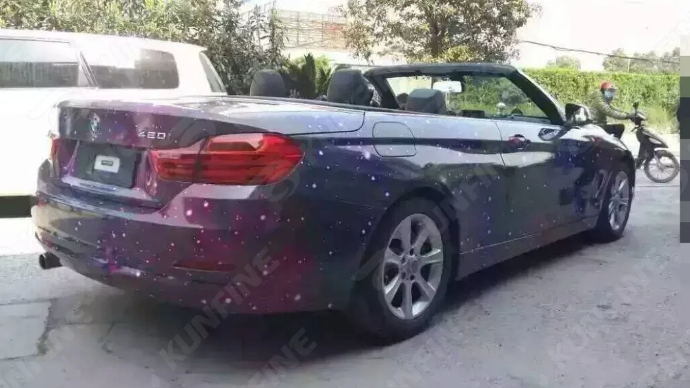 Starry Car Vinyl film 7