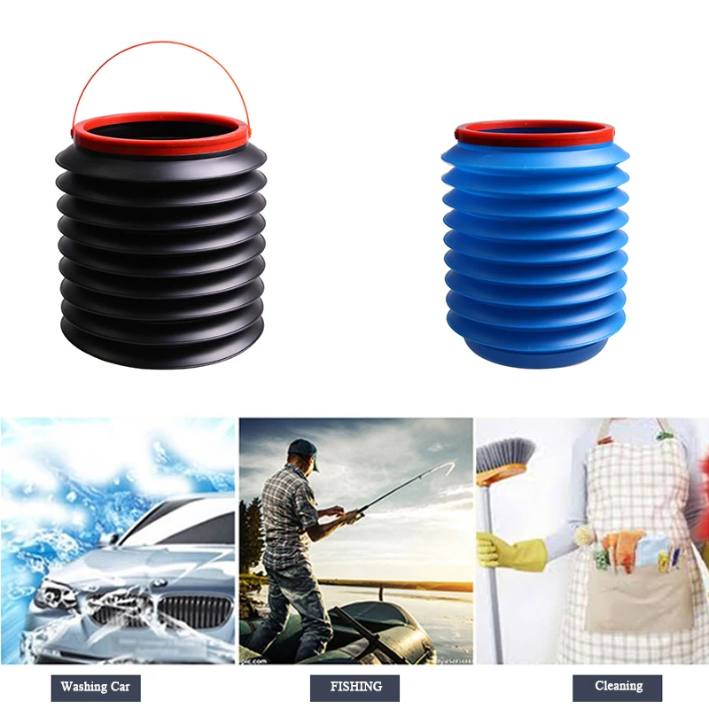 Car Trash Bin Can Car Storage Bin Portable Outdoor Fishing Bucket Multifunctional Retractable Folding Water Bucket Household
Car Trash Bin Can Car Storage Bin Portable Outdoor Fishing Bucket Multifunctional Retractable Folding Water Bucket Household