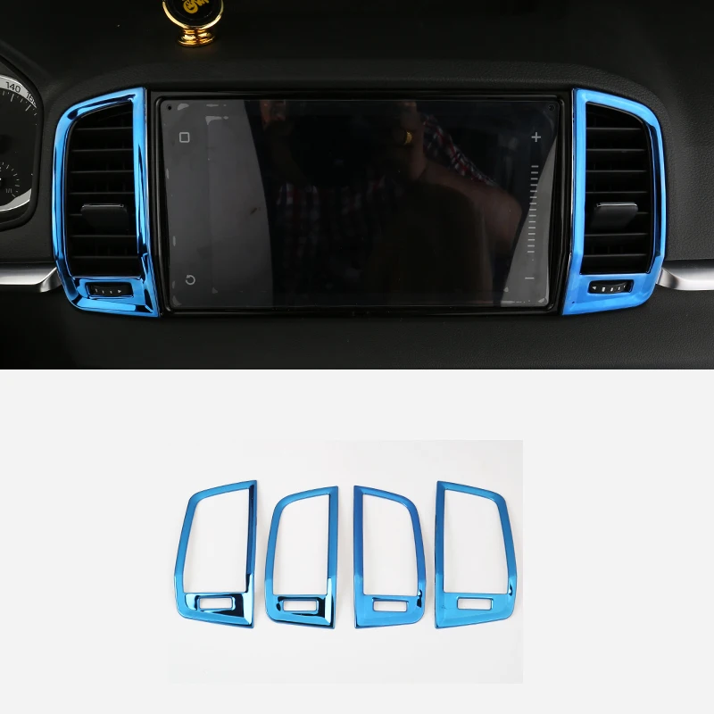 For Skoda Karoq 2017 2018 Car Console Air Conditioner Outlet Vent Frame Cover Stickers Decoration Sequins Decorative 4pcs
For Skoda Karoq 2017 2018 Car Console Air Conditioner Outlet Vent Frame Cover Stickers Decoration Sequins Decorative 4pcs
