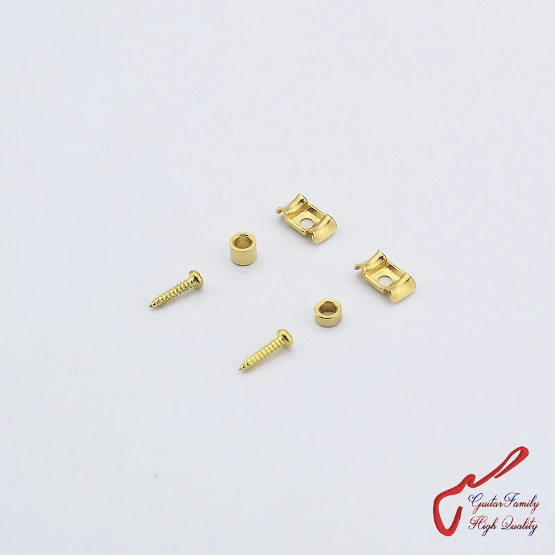 1 Set Gold GuitarFamily Electric Guitar String Retainer String Guide For ST Style Electric Guitar MADE IN Korea
1 Set Gold GuitarFamily Electric Guitar String Retainer String Guide For ST Style Electric Guitar MADE IN Korea