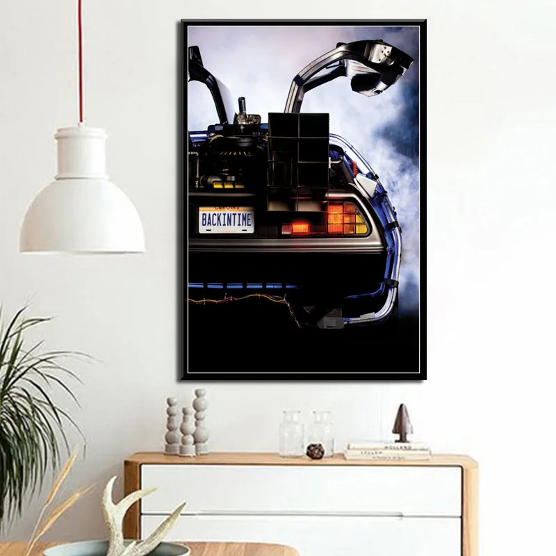 P136 Back To The Future Classic Movie DMC-12 Time Machine Art Painting Silk Canvas Poster Wall Home Decor
P136 Back To The Future Classic Movie DMC-12 Time Machine Art Painting Silk Canvas Poster Wall Home Decor