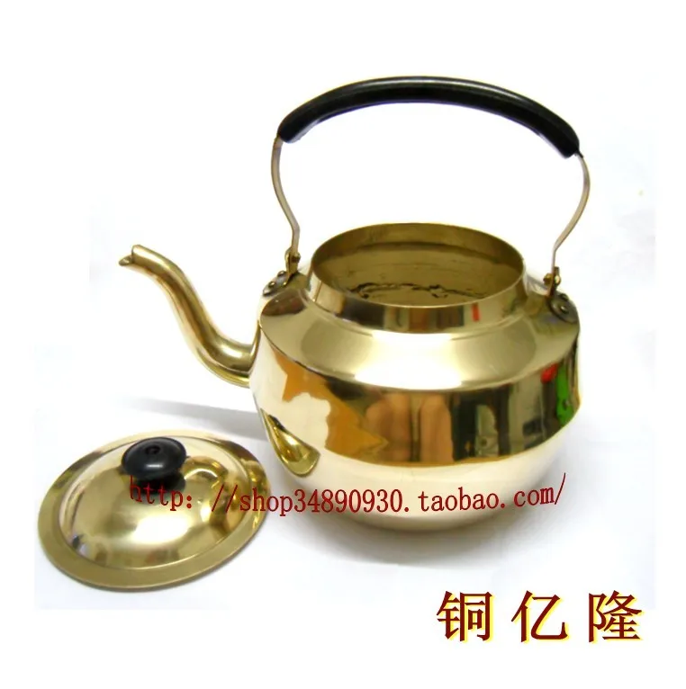 Carving Work of Art Copper water bottle kettle soup pot brass pot copper thickening type
Carving Work of Art Copper water bottle kettle soup pot brass pot copper thickening type
