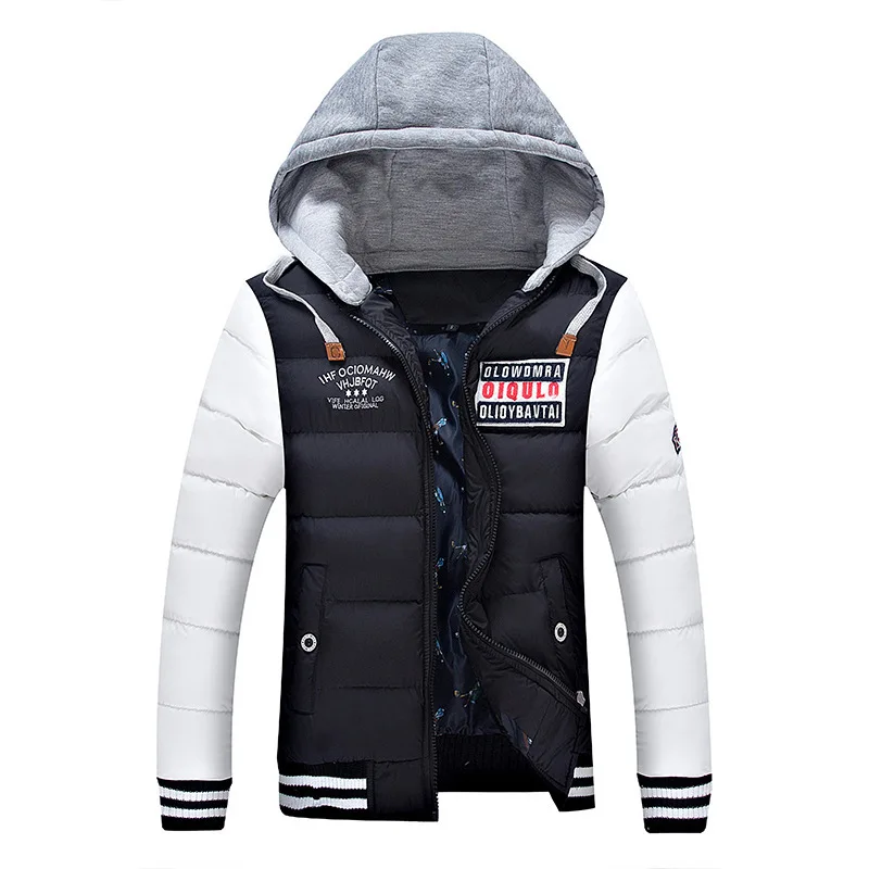 Cotton Jacket For Male Casual Thick Warm Snow Hoodie Coat Patchwork Outerwear Windbreaker Autumn Winter Padded Classic Overcoat
Cotton Jacket For Male Casual Thick Warm Snow Hoodie Coat Patchwork Outerwear Windbreaker Autumn Winter Padded Classic Overcoat