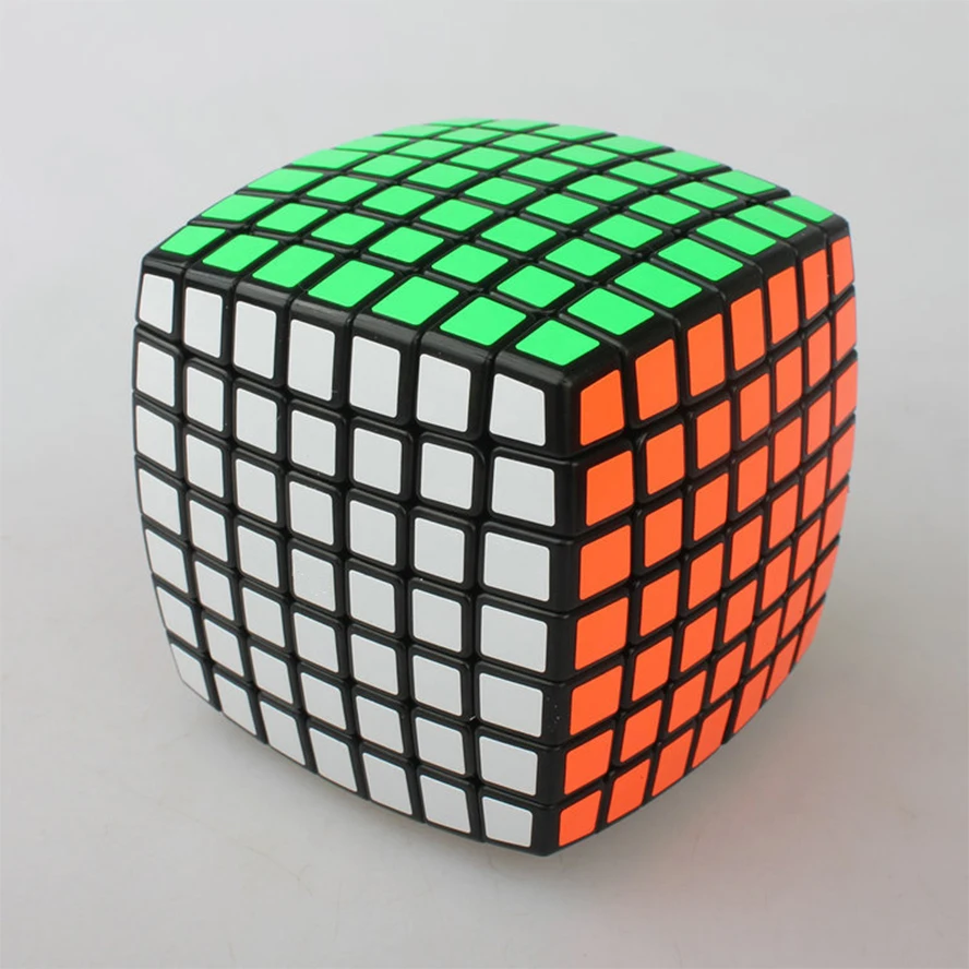 7 Layers Bread Shape Professional Cube Black PVC Sticker Speed Puzzle Cube 7x7x7 Training Puzzle Cube Toy Cubo Magico
7 Layers Bread Shape Professional Cube Black PVC Sticker Speed Puzzle Cube 7x7x7 Training Puzzle Cube Toy Cubo Magico