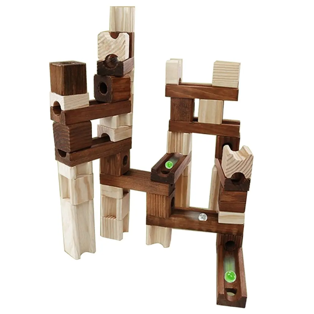 Wood Runway Ball Racing Game Building Blocks Imagination Creativity Development Educational Toys Birthday Gift for Children Kids
Wood Runway Ball Racing Game Building Blocks Imagination Creativity Development Educational Toys Birthday Gift for Children Kids