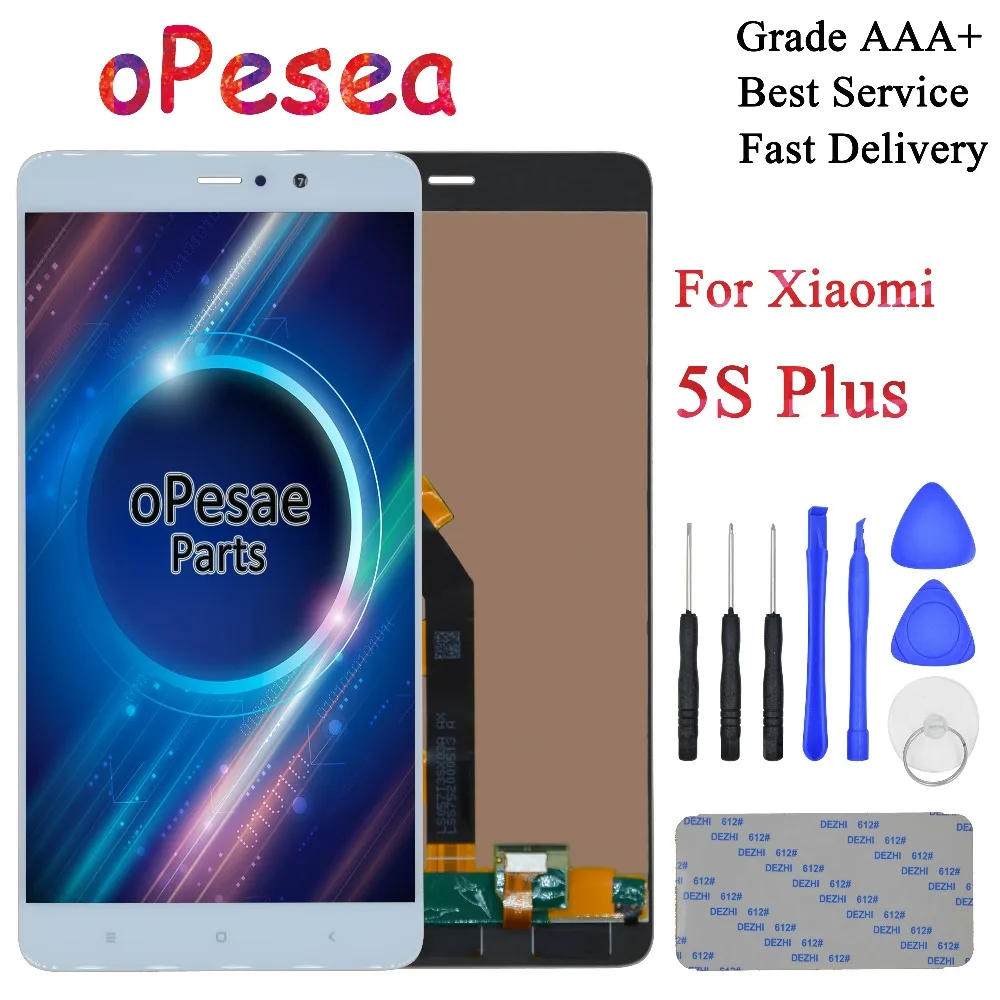oPesea 5.7'' For Xiaomi Mi5S plus LCD Display Panel Touch Screen Digitizer Assembly With Frame For Xiaomi MI 5S Plus LCD display
oPesea 5.7'' For Xiaomi Mi5S plus LCD Display Panel Touch Screen Digitizer Assembly With Frame For Xiaomi MI 5S Plus LCD display