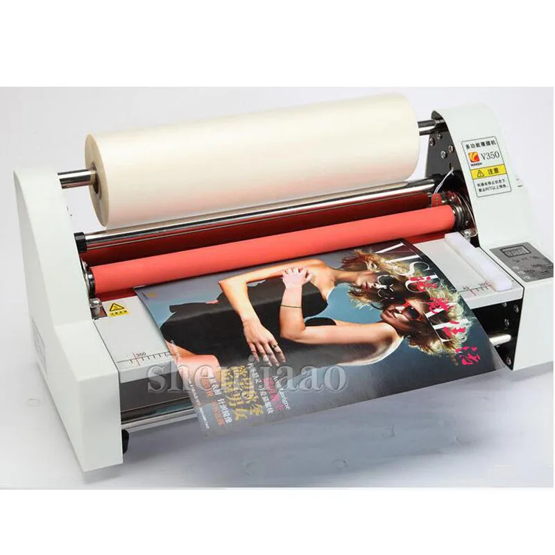 V350 film Laminator Four Rollers Hot Roll Laminating Machine electronic temperature control single,roll laminator 220v 1pc
V350 film Laminator Four Rollers Hot Roll Laminating Machine electronic temperature control single,roll laminator 220v 1pc