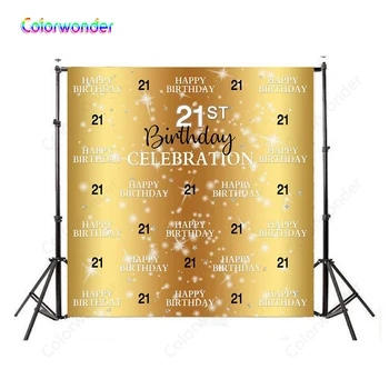 Colorwonder Photography Background White Snowflake and Sliver Stars 5x7ft Golden Backdrop for Twenty-one Birthday Party Decor
Colorwonder Photography Background White Snowflake and Sliver Stars 5x7ft Golden Backdrop for Twenty-one Birthday Party Decor